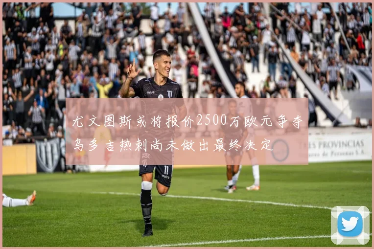 尤文图斯或将报价2500万欧元争夺乌多吉热刺尚未做出最终决定